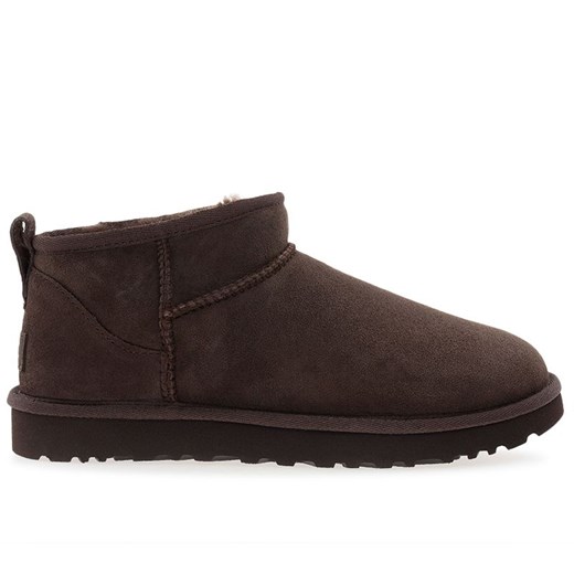Buty Ugg W Classic Ultra Mini 1116109-BCDR - brązowe ze sklepu streetstyle24.pl w kategorii Śniegowce damskie - zdjęcie 178804671
