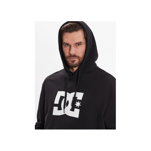 DC Bluza ADYSF03099 Czarny Relaxed Fit M MODIVO