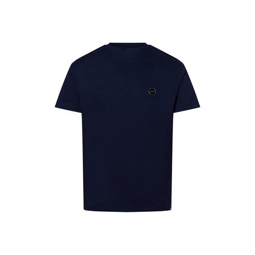 BALR. Koszulka męska Mężczyźni Bawełna granatowy jednolity ze sklepu vangraaf w kategorii T-shirty męskie - zdjęcie 178806813