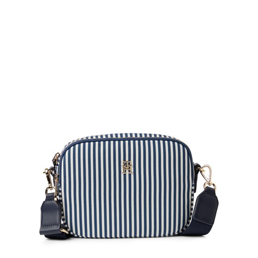 Tommy Hilfiger Damska torba na ramię Kobiety Sztuczne włókno granatowy w paski ze sklepu vangraaf w kategorii Listonoszki - zdjęcie 178806823