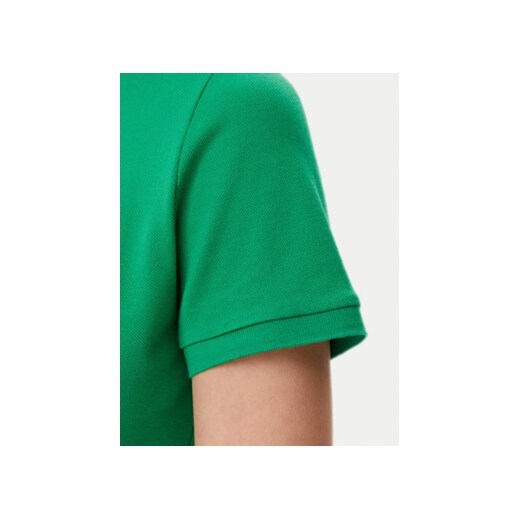 Bluzka damska Lacoste z krótkimi rękawami z kołnierzykiem 