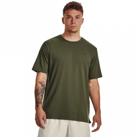 Męska koszulka treningowa UNDER ARMOUR UA Rush Energy SS - niebieska ze sklepu Sportstylestory.com w kategorii T-shirty męskie - zdjęcie 178810040