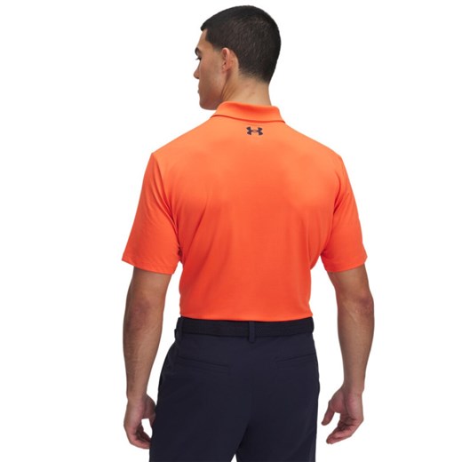 Męska koszulka polo Under Armour UA Matchplay Polo - pomarańczowa ze sklepu Sportstylestory.com w kategorii T-shirty męskie - zdjęcie 178810101