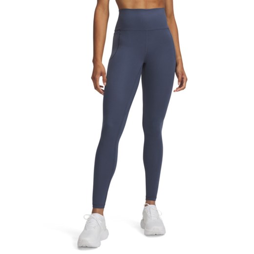 Damskie legginsy treningowe Under Armour Meridian Legging - szare ze sklepu Sportstylestory.com w kategorii Spodnie damskie - zdjęcie 178810152