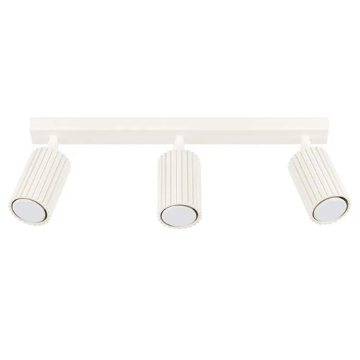 Beżowa trzypunktowa lampa sufitowa - D307-Avium Lumes One Size Edinos.pl