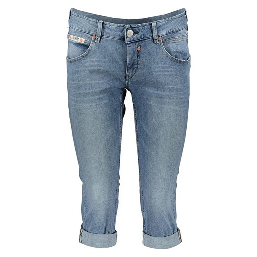 Herrlicher Rybaczki dżinsowe - Skinny fit - w kolorze niebieskim ze sklepu Limango Polska w kategorii Jeansy damskie - zdjęcie 178813142