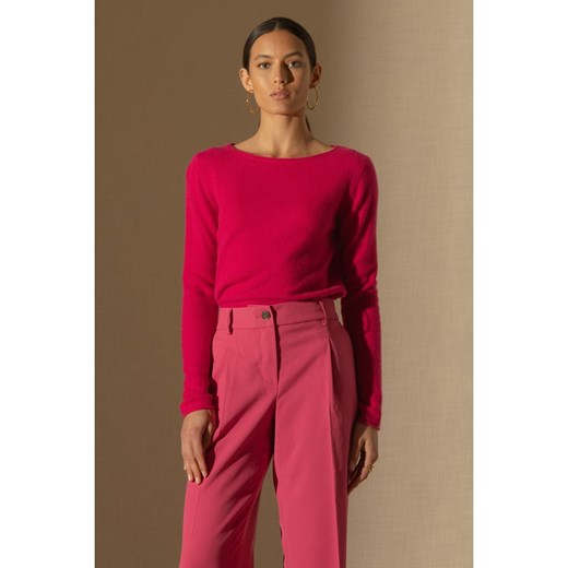 Perfect Cashmere Kaszmirowy sweter &quot;Megan&quot; w kolorze różowym ze sklepu Limango Polska w kategorii Swetry damskie - zdjęcie 178813181