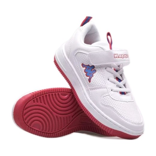 Buty Kappa Fogo K Jr 260989K-1020 białe ze sklepu ButyModne.pl w kategorii Buty sportowe dziecięce - zdjęcie 178814790