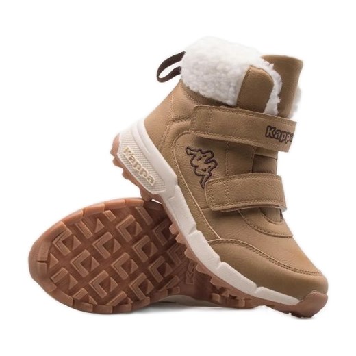 Buty Kappa Tapiwa K 260914K-4150 beżowy ze sklepu ButyModne.pl w kategorii Buty zimowe dziecięce - zdjęcie 178814810