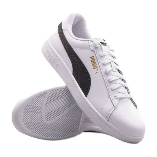 Buty PUMA Smash 3.0 L 39098711 białe ze sklepu ButyModne.pl w kategorii Trampki męskie - zdjęcie 178814831