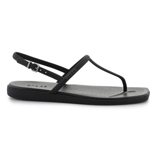 Japonki Crocs Miami Thong Flip 209793-001 czarne ze sklepu ButyModne.pl w kategorii Sandały damskie - zdjęcie 178814913