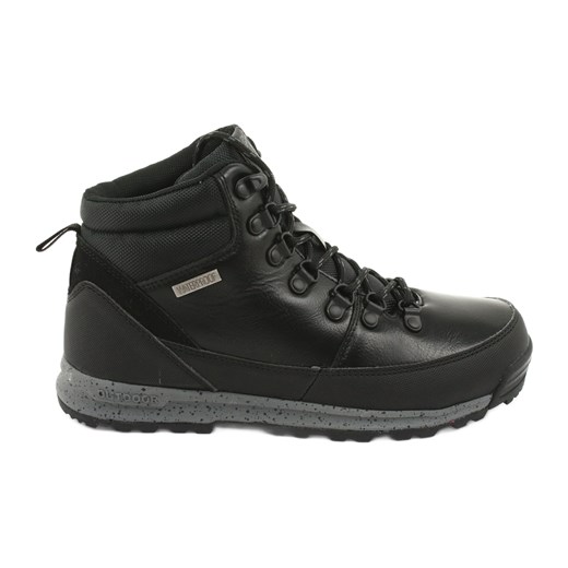 McKey Buty męskie sportowe z membraną 1069 czarne ze sklepu ButyModne.pl w kategorii Buty trekkingowe męskie - zdjęcie 178814984