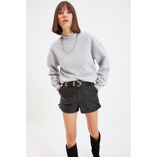 trendyol Bluza w kolorze szarym ze sklepu Limango Polska w kategorii Bluzy damskie - zdjęcie 178815520