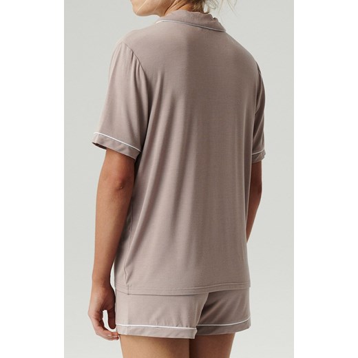 Atlantic rozpinana piżama damska NLP-496-RÓŻANY, Kolor różany, Rozmiar L, ATLANTIC ze sklepu Intymna w kategorii Piżamy damskie - zdjęcie 178815791