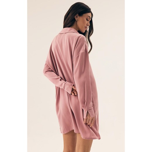 Esotiq rozpinana koszula nocna damska Rhone 42651-39X, Kolor różowy, Rozmiar L, Esotiq ze sklepu Intymna w kategorii Koszule nocne - zdjęcie 178815830