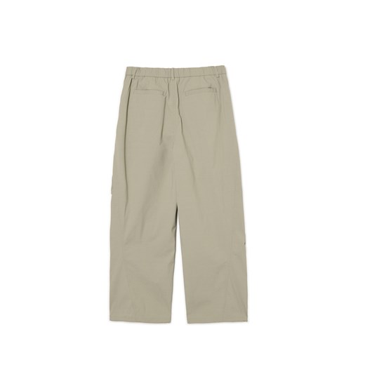 Cropp - Spodnie baggy z kieszeniami cargo - zielony Cropp 34 Cropp