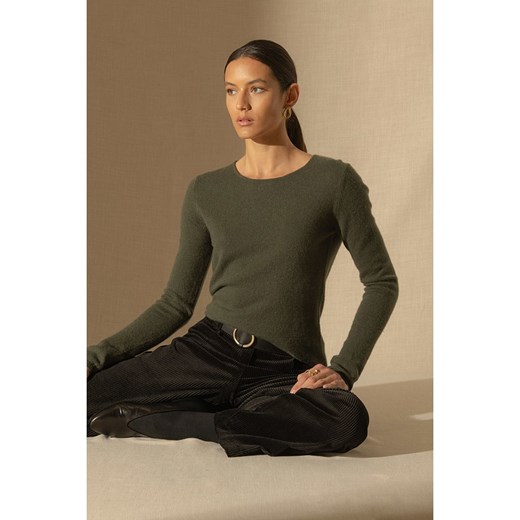 Sweter damski Perfect Cashmere z okrągłym dekoltem 