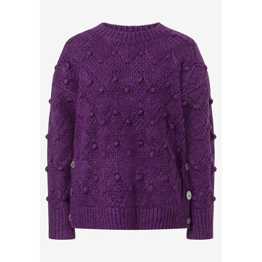 More &amp; More Sweter w kolorze fioletowym ze sklepu Limango Polska w kategorii Swetry damskie - zdjęcie 178825014