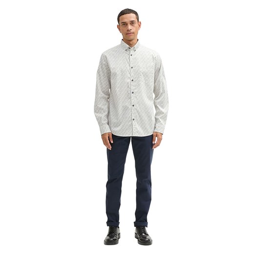 Koszula męska Tom Tailor z długim rękawem z kołnierzykiem button down