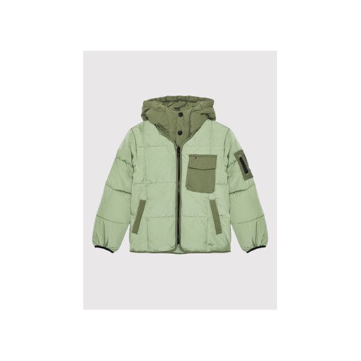 Tommy Hilfiger Kurtka zimowa Detachable Hood KB0KB06669 D Zielony Regular Fit Tommy Hilfiger 8Y MODIVO