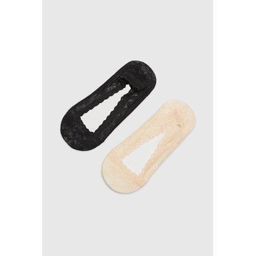 Skarperki stopki koronkowe 2-pack ze sklepu Moodo.pl w kategorii Skarpetki damskie - zdjęcie 178827263