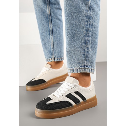 Buty sportowe damskie Renee w stylu casual wiosenne z tkaniny