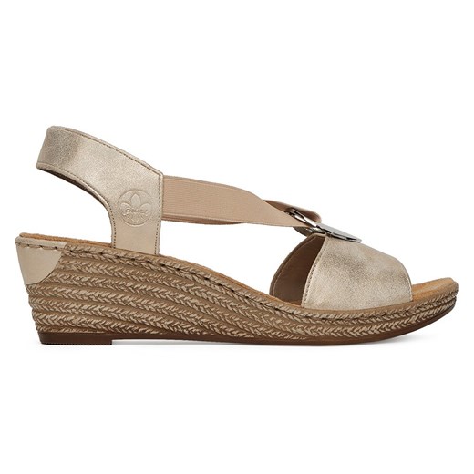 Sandały Rieker 624H6-60 ze sklepu ccc.eu w kategorii Espadryle damskie - zdjęcie 178827922