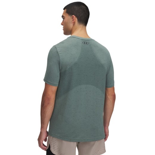 Męska koszulka treningowa Under Armour UA Vanish Seamless SS - zielona ze sklepu Sportstylestory.com w kategorii T-shirty męskie - zdjęcie 178828710