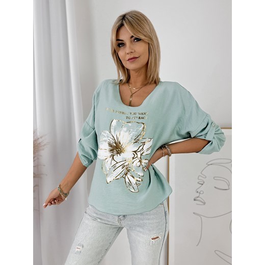 bluzka zinza miętowa one size ONE SIZE UBRA