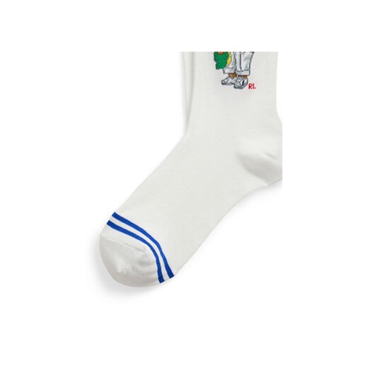 Skarpetki damskie białe Polo Ralph Lauren 