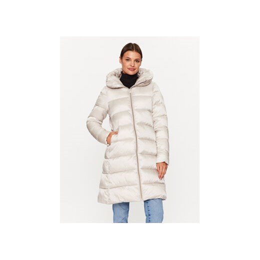 Save The Duck Kurtka zimowa D40279W IRIS17 Beżowy Regular Fit ze sklepu MODIVO w kategorii Kurtki damskie - zdjęcie 178835580