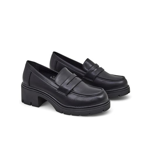 Royalfashion Mokasyny damskie na niskim obcasie Tollino Royalfashion.pl 38 promocyjna cena royalfashion.pl