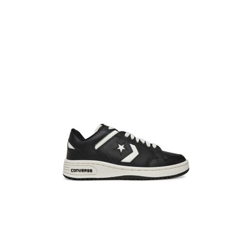 Converse Sneakersy Converse Weapon Leather A11460C Czarny ze sklepu MODIVO w kategorii Buty sportowe dziecięce - zdjęcie 178848722