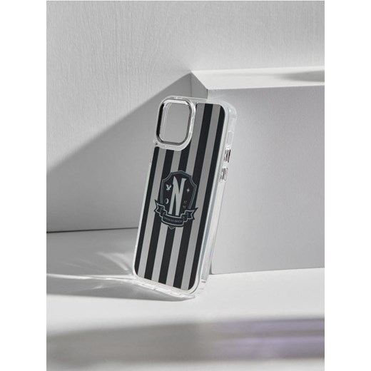 Sinsay - Etui iPhone 11/XR Wednesday - czarny ze sklepu Sinsay w kategorii Etui - zdjęcie 178851710