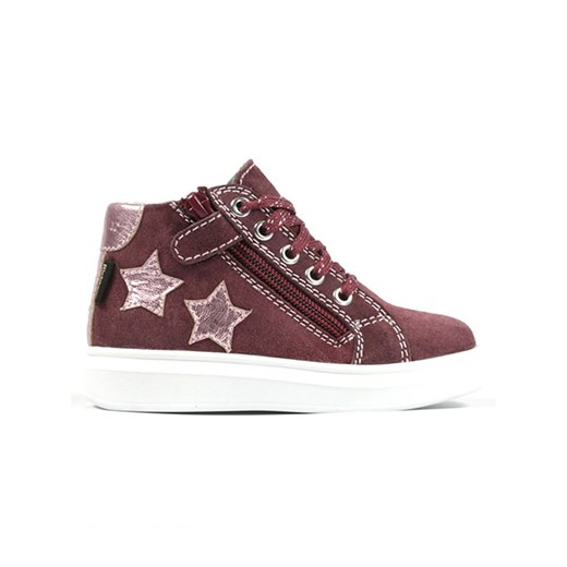 Richter Shoes Skórzane sneakersy "Alessa" w kolorze ciemnoczerwonym 33 wyprzedaż Limango Polska