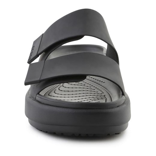 Crocs Klapki "Brooklyn Luxe" w kolorze czarnym Crocs 41/42 promocja Limango Polska