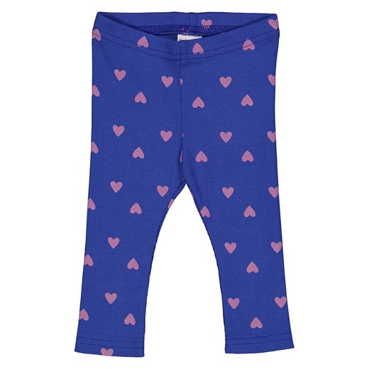 Fred´s World by GREEN COTTON Legginsy &quot;Heart&quot; w kolorze niebieskim ze sklepu Limango Polska w kategorii Spodnie i półśpiochy - zdjęcie 178852652