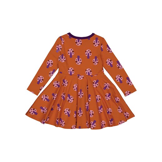 Fred´s World by GREEN COTTON Sukienka &quot;Vibes&quot; w kolorze pomarańczowym 110 wyprzedaż Limango Polska