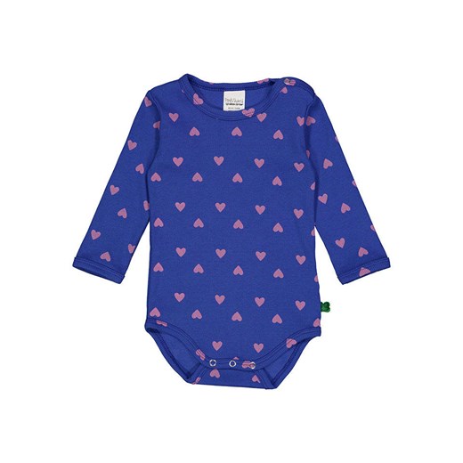 Fred´s World by GREEN COTTON Body "Heart" w kolorze niebieskim 86 okazja Limango Polska