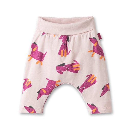 Sanetta Kidswear Spodnie w kolorze jasnoróżowo-fioletowo-pomarańczowym ze sklepu Limango Polska w kategorii Odzież dla niemowląt - zdjęcie 178852901