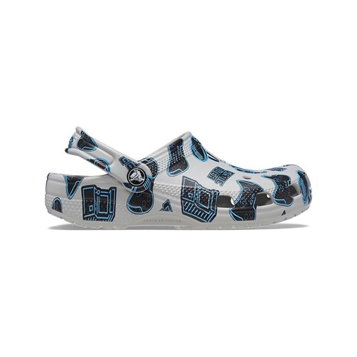Crocs Chodaki &quot;Classic Game Over&quot; w kolorze szaro-błękitno-czarnym Crocs 22/23 Limango Polska okazja