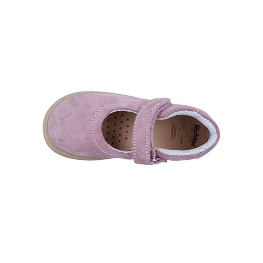 Richter Shoes Skórzane baleriny &quot;Dash&quot; w kolorze fioletowym 28 wyprzedaż Limango Polska