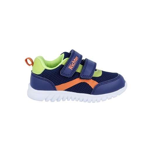 Richter Shoes Sneakersy &quot;Wallaby&quot; w kolorze granatowym ze wzorem ze sklepu Limango Polska w kategorii Buty sportowe dziecięce - zdjęcie 178854131