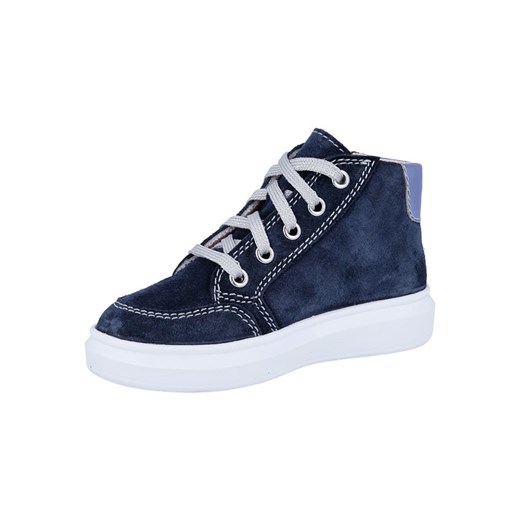 Richter Shoes Skórzane sneakersy "Alessa" w kolorze granatowym 32 okazyjna cena Limango Polska