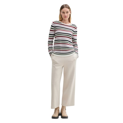 Tom Tailor Sweter w kolorze kremowym ze wzorem ze sklepu Limango Polska w kategorii Swetry damskie - zdjęcie 178854220