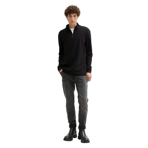 TOM TAILOR Denim Bluza w kolorze czarnym ze sklepu Limango Polska w kategorii Bluzy męskie - zdjęcie 178854293