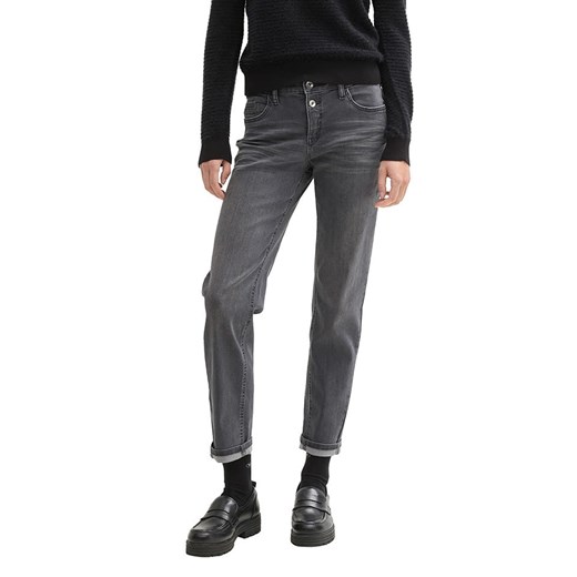 Tom Tailor Dżinsy - Boyfriend fit - w kolorze szarym ze sklepu Limango Polska w kategorii Jeansy damskie - zdjęcie 178854343
