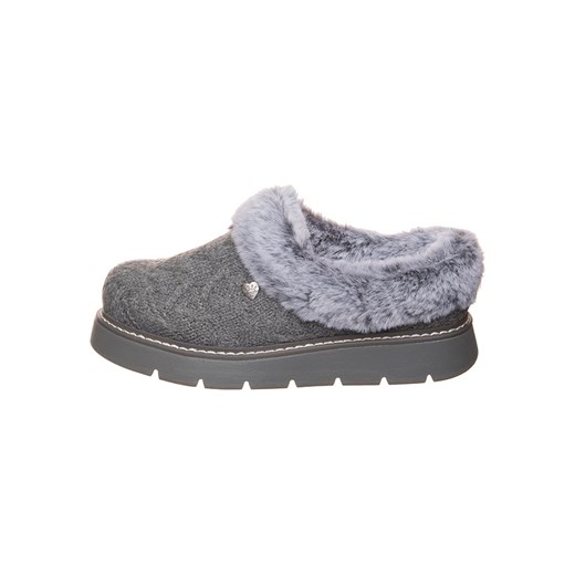 Skechers Botki &quot;Keepsakes Lite - Warm Regards&quot; w kolorze szarym ze sklepu Limango Polska w kategorii Śniegowce damskie - zdjęcie 178859131