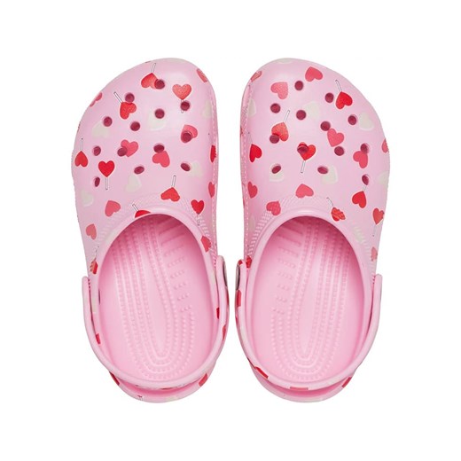 Crocs Chodaki "Classic VDay" w kolorze czerwono-jasnoróżowym Crocs 24/25 promocja Limango Polska