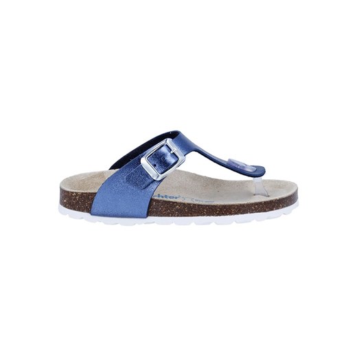 Richter Shoes Japonki &quot;Bios&quot; w kolorze niebieskim ze sklepu Limango Polska w kategorii Klapki dziecięce - zdjęcie 178859760